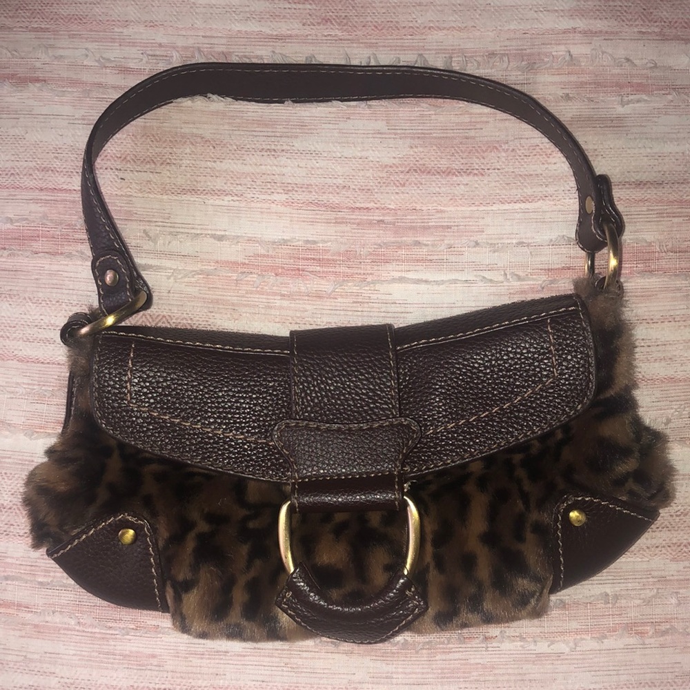 Furry Shoulder Purse
